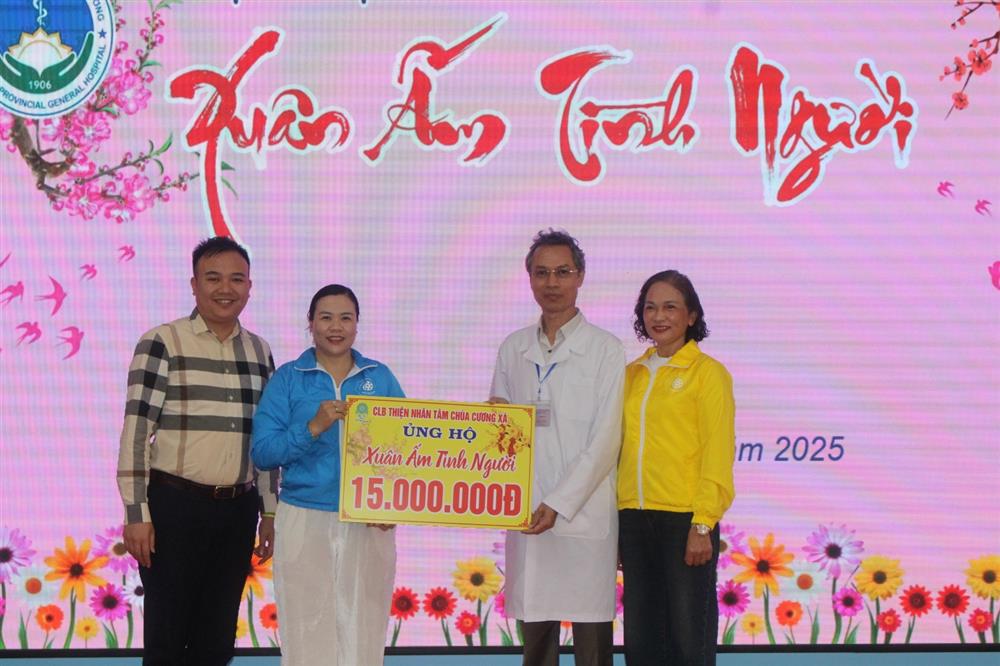 Bệnh viện Đa khoa tỉnh Hải Dương tổ chức chương trình Xuân ấm tình người năm 2025